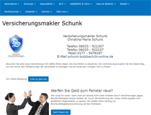 Tablet Screenshot of onlineversichert24.de